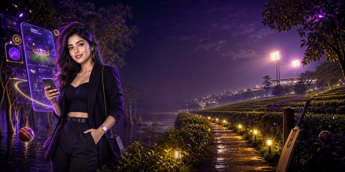সিলেটের একটি চা বাগানে ক্রিকেট বেটিং-এর দৃশ্য